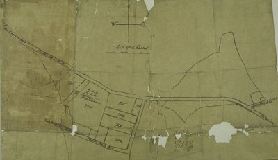 Carte de Willesden, Londres (litho) - School English