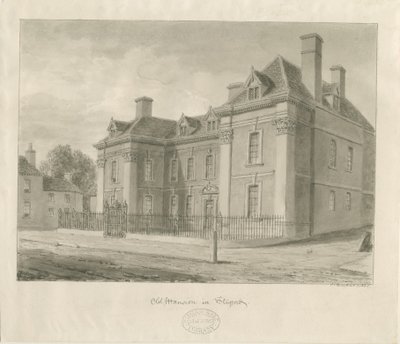 Stafford - Shire Hall : peinture à l