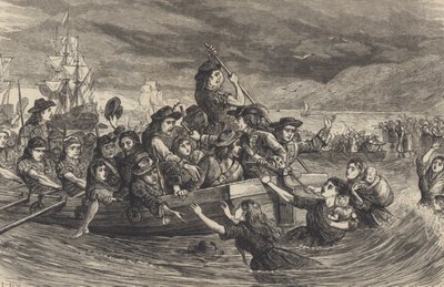 Les Oies Sauvages – Soldats jacobites irlandais quittant Limerick pour la France en 1691 - School English