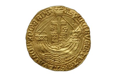 Pièce de monnaie Tudor du trésor d
