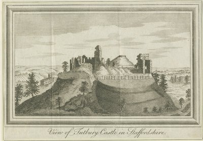 Château de Tutbury - Vue de l