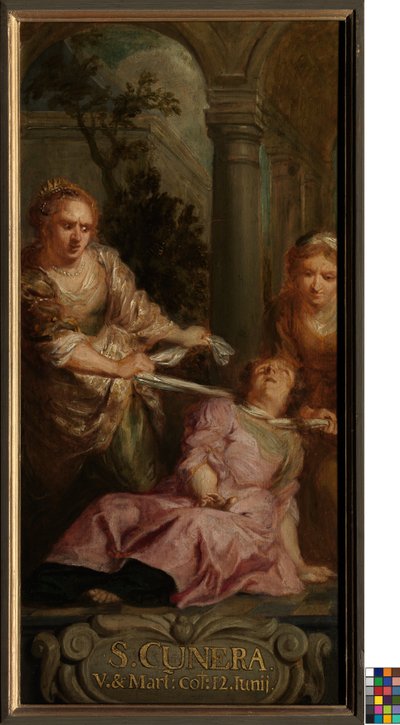 Le Martyre de Sainte Cunera - School Flemish