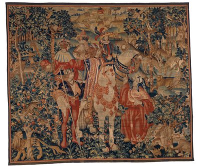 Tapisserie, Alexandre et Diogène - School Franco Flemish