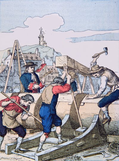 Un chantier naval à l