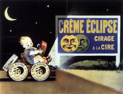 Publicité pour le cirage « Eclipse Crème » - School French