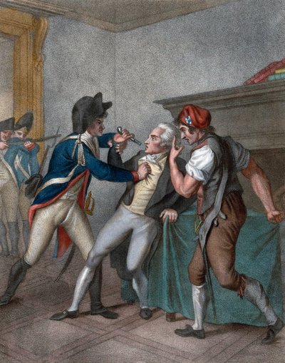 Arrestation de Maximilien Robespierre, le 27/07/1794 - L
