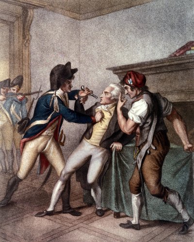 Arrestation de Maximilien de Robespierre le 27 juillet - School French