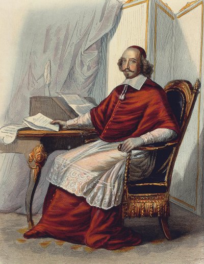 Cardinal Jules Mazarin (Giulio Mazzarini) - School French