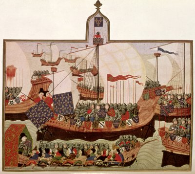 Expédition du duc de Bourbon en Barbarie, exécutée par Jean Froissart à Paris pour l