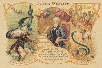 Jules Verne et ses œuvres célèbres - School French
