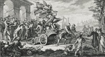Le Triomphe par Jean-Philippe Rameau (Jean Philippe) (1683-1764) - compositeur, claveciniste, organiste et théoricien de la musique anglais - School French