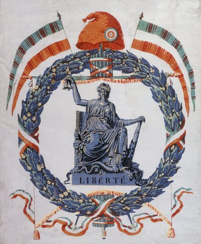 Liberté : Allégorie de la Révolution et de la République - School French