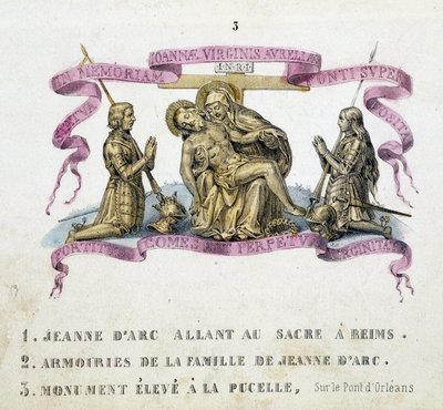 Monument élevé à la Pucelle sur le Pont d