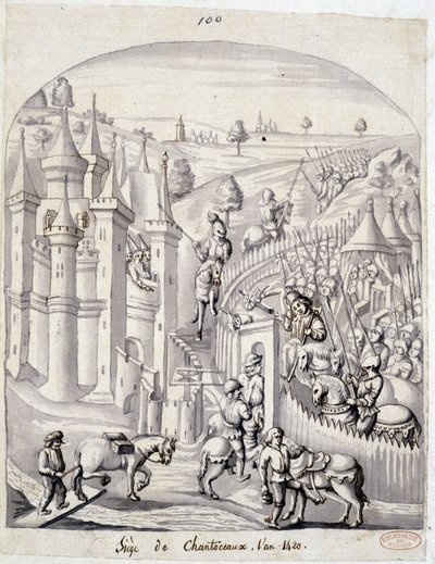 Le siège de Chantoceaux, en l