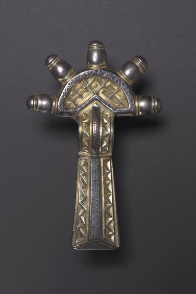 Fibule arc, alémanique, 500-550 - School German