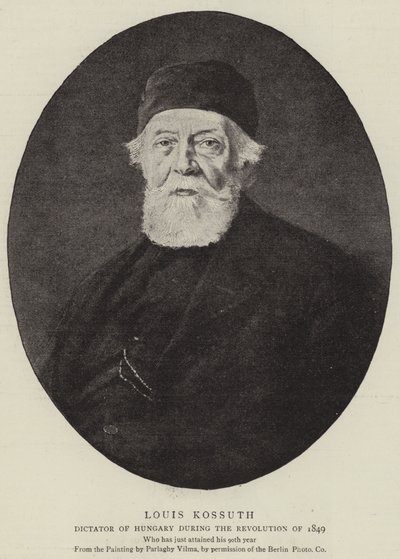 Louis Kossuth (lithographie) - School Hungarian