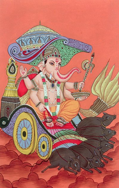 Ganesh, le Dieu Éléphant - School Indian