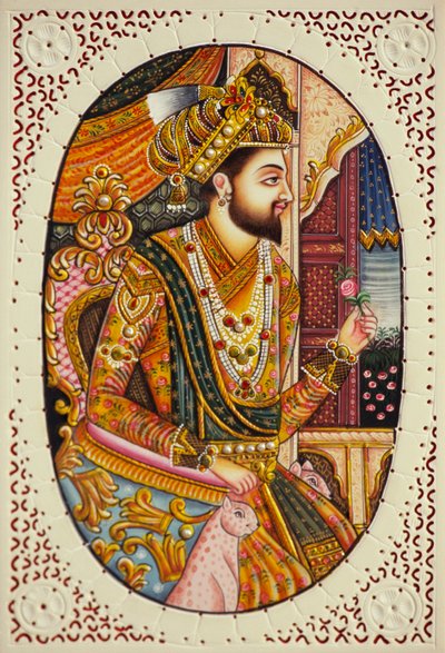 Empereur moghol Shah Jahan - School Indian