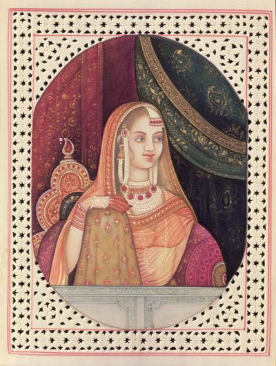 Portrait de Jodhabai, reine principale de l