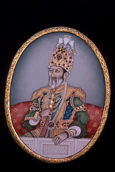 Portrait de Shah Jahan - School Indian