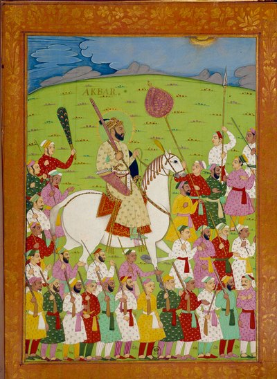 Sultan Akbar et la cour de Shah Alem. Miniatures indiennes et persanes dans « Histoire de l