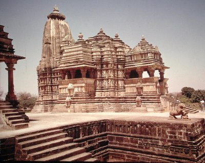 Vue du Temple de Devi Jagadamba - School Indian