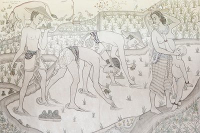 Peinture murale - School Indonesian