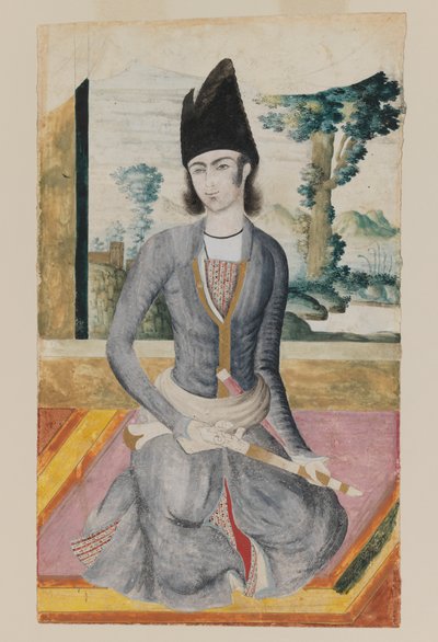 Prince Qajar assis - School Iranian