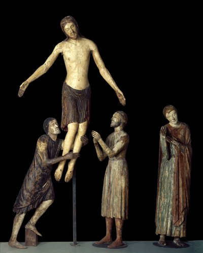 Descente de croix. Saint Jean, Saint Joseph d