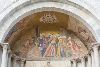 Mosaïque au-dessus de l