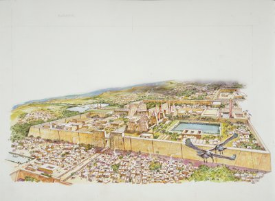 Reconstruction du temple d