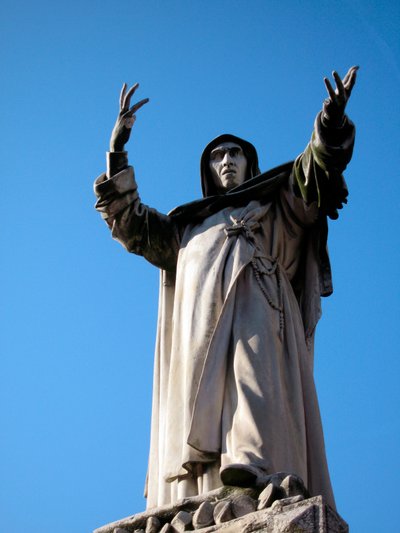 Statue de Jérôme Savonarole - School Italian