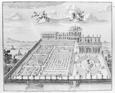 Villa Papafava de "Villas, jardins et paysages à Venise" par A. Volkamer - School Italian