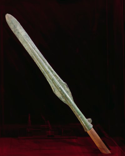 Pointe de lance, période Yayoi, 200 av. J.-C.-100 apr. J.-C. (bronze) - Japanese School