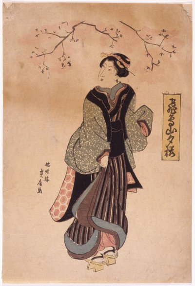 Gravure sur bois en couleur - School Japanese