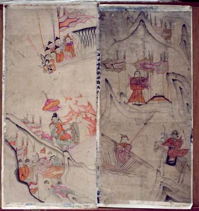 Deux panneaux d