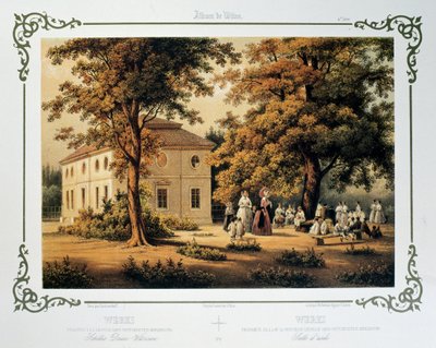 Domaine de Verkiai : École pour enfants de paysans, tiré de 