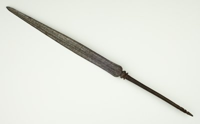 Pointe de lance (acier damassé) - School Malaysian