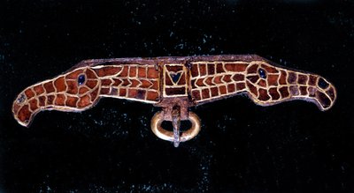 Fibule mérovingienne. Musée de Saint-Germain-en-Laye - School Merovingian