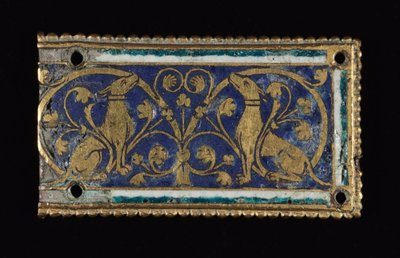 Plaque, probablement d