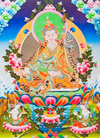 Image représentant Padmasambhava ou guru Rimpoche, l