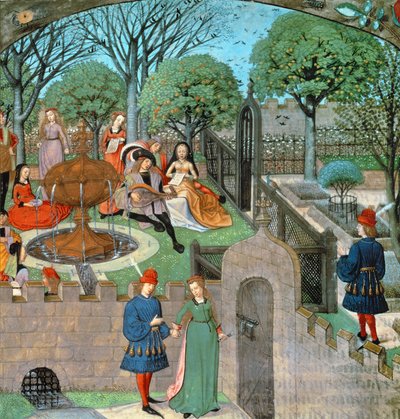 Scène de jardin, l