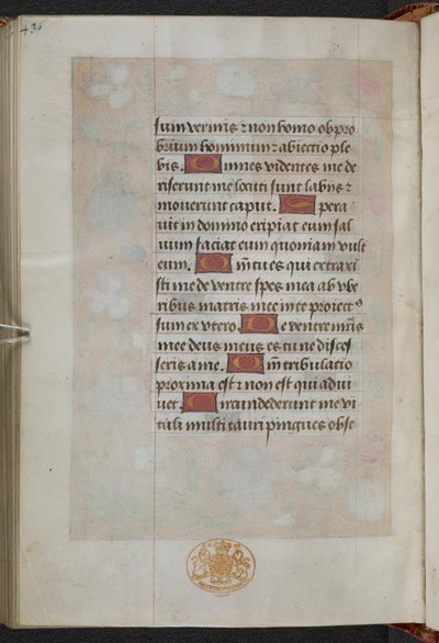 Rois 9, f.232v, Livre d