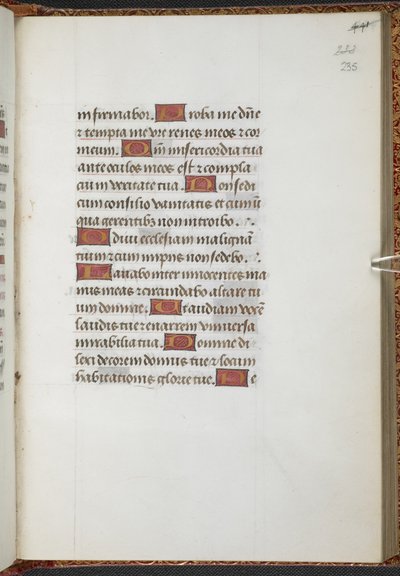 Rois 9, f.235r, Livre d