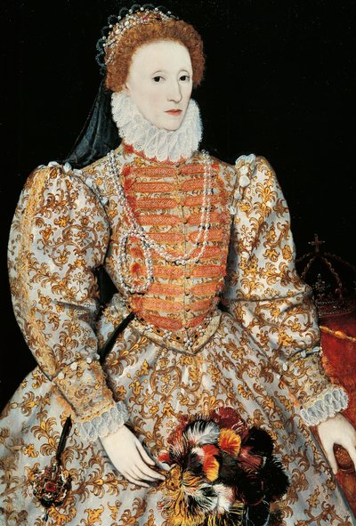 La reine Elizabeth I, vers 1575 - School Netherlandish