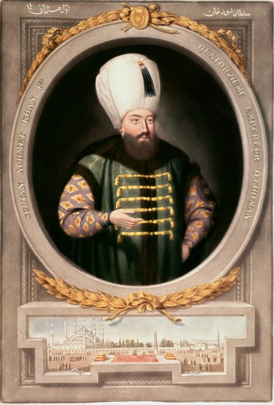 Portrait du sultan Ahmed I - School Ottoman