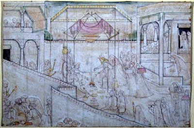 Le mariage de Nala et Damayanti, du 