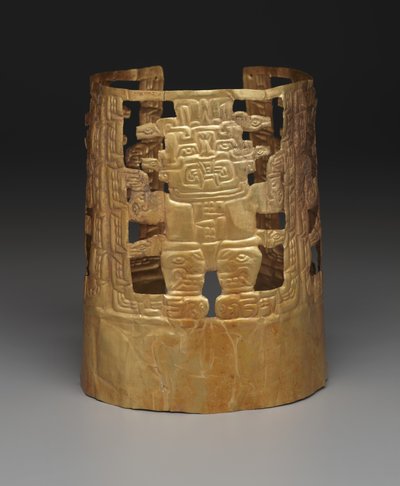Couronne avec figures de divinités, c.1000 à 200 av. J.-C. - School Peruvian