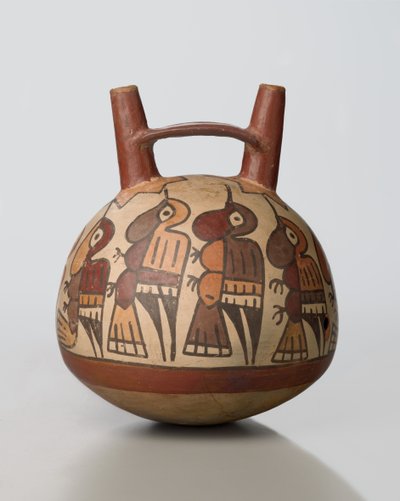 Vase à double bec, Nasca - School Peruvian