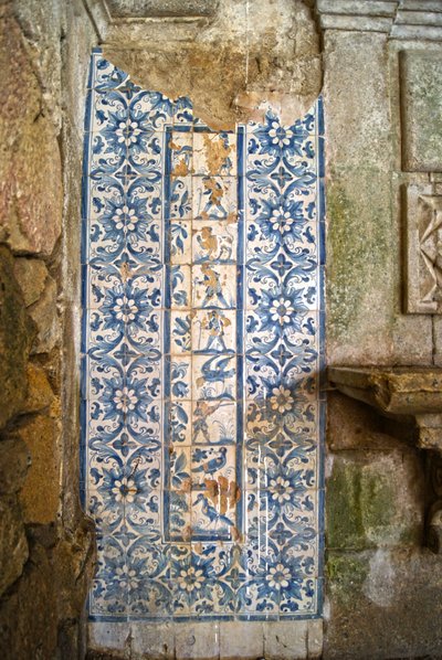 Panneau représentant des scènes de chasse, Tarouca, Portugal - School Portuguese